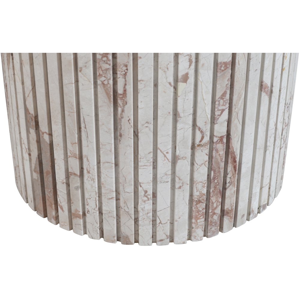 Genoa 48" Cream Marble Dining Table