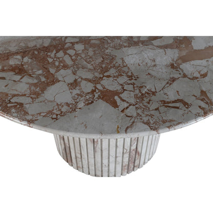 Genoa 48" Cream Marble Dining Table