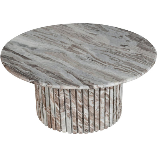 Genoa Brown Marble Coffee Table