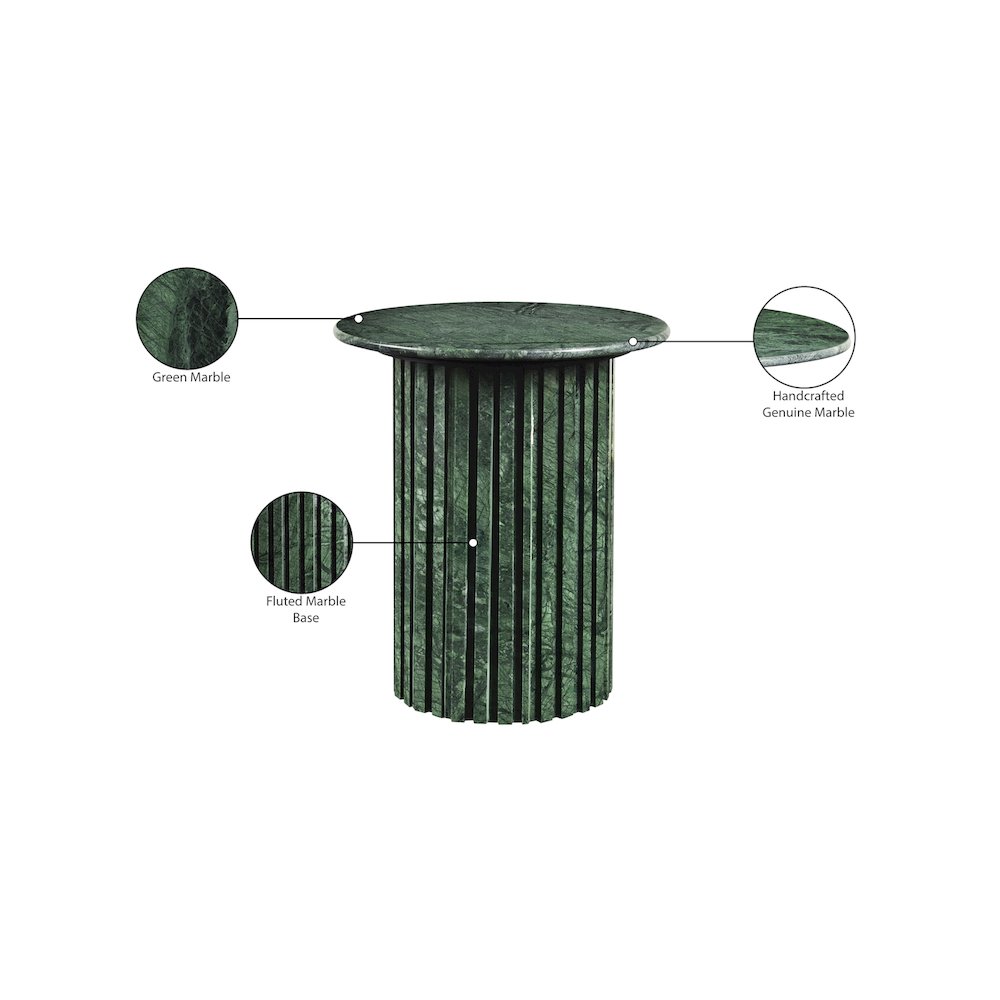 Genoa Green End Table