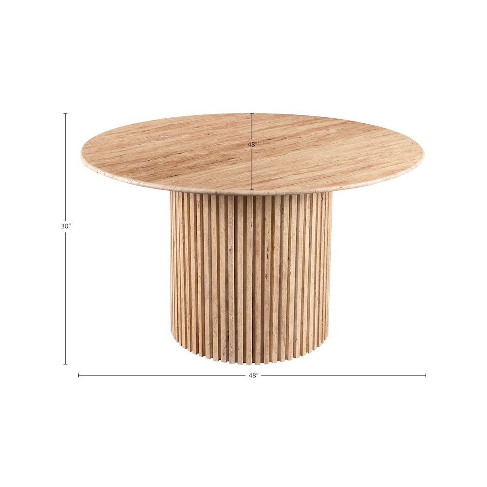 Genoa Beige Dining Table