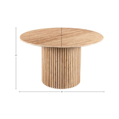 Genoa Beige Dining Table