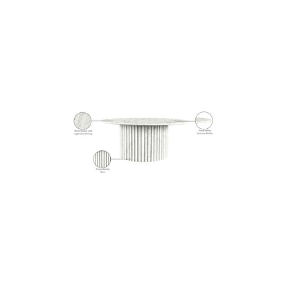 Genoa White Coffee Table