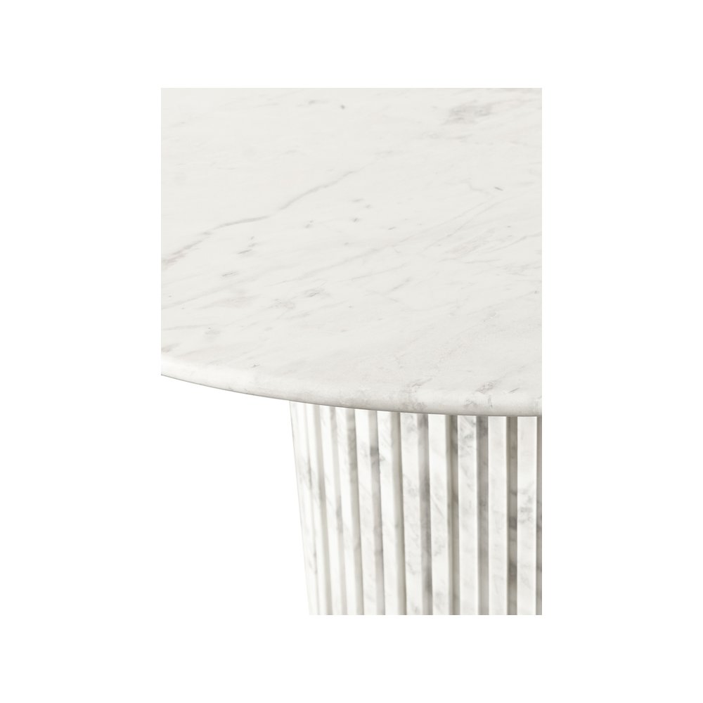 Genoa White Dining Table
