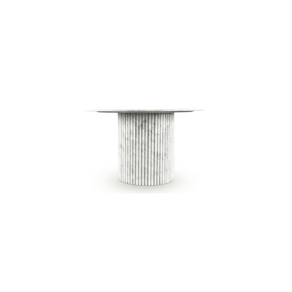 Genoa White Dining Table