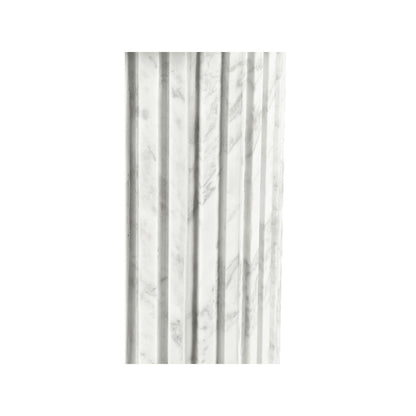 Genoa White End Table
