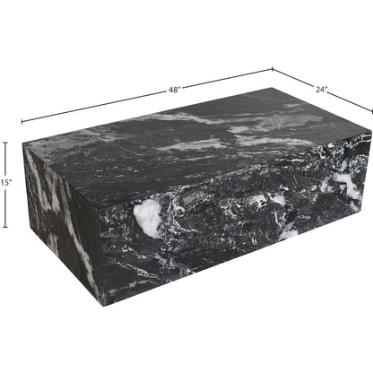 Bolzano Black Marble Coffee Table
