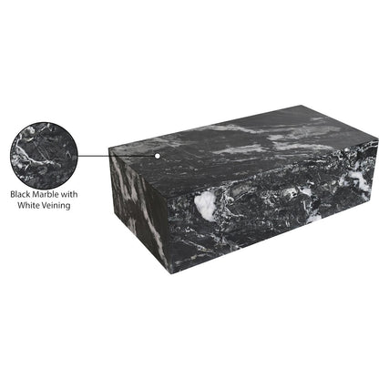 Bolzano Black Marble Coffee Table