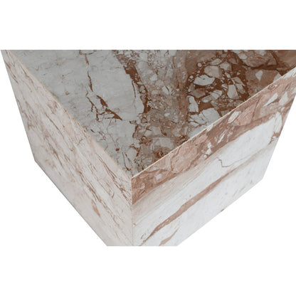 Bolzano Cream Marble End Table