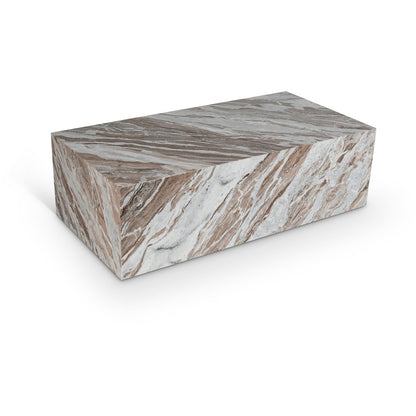 Bolzano Brown Marble Coffee Table