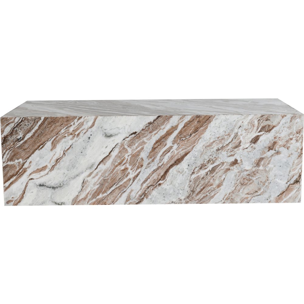 Bolzano Brown Marble Coffee Table