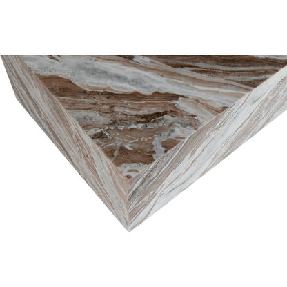 Bolzano Brown Marble Coffee Table