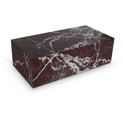 Bolzano Red Marble Coffee Table