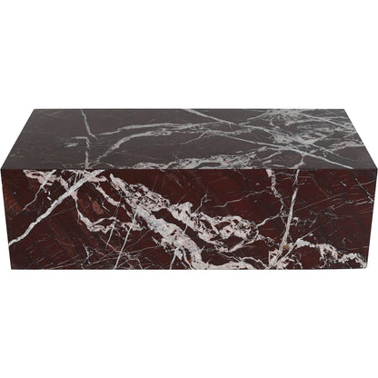 Bolzano Red Marble Coffee Table