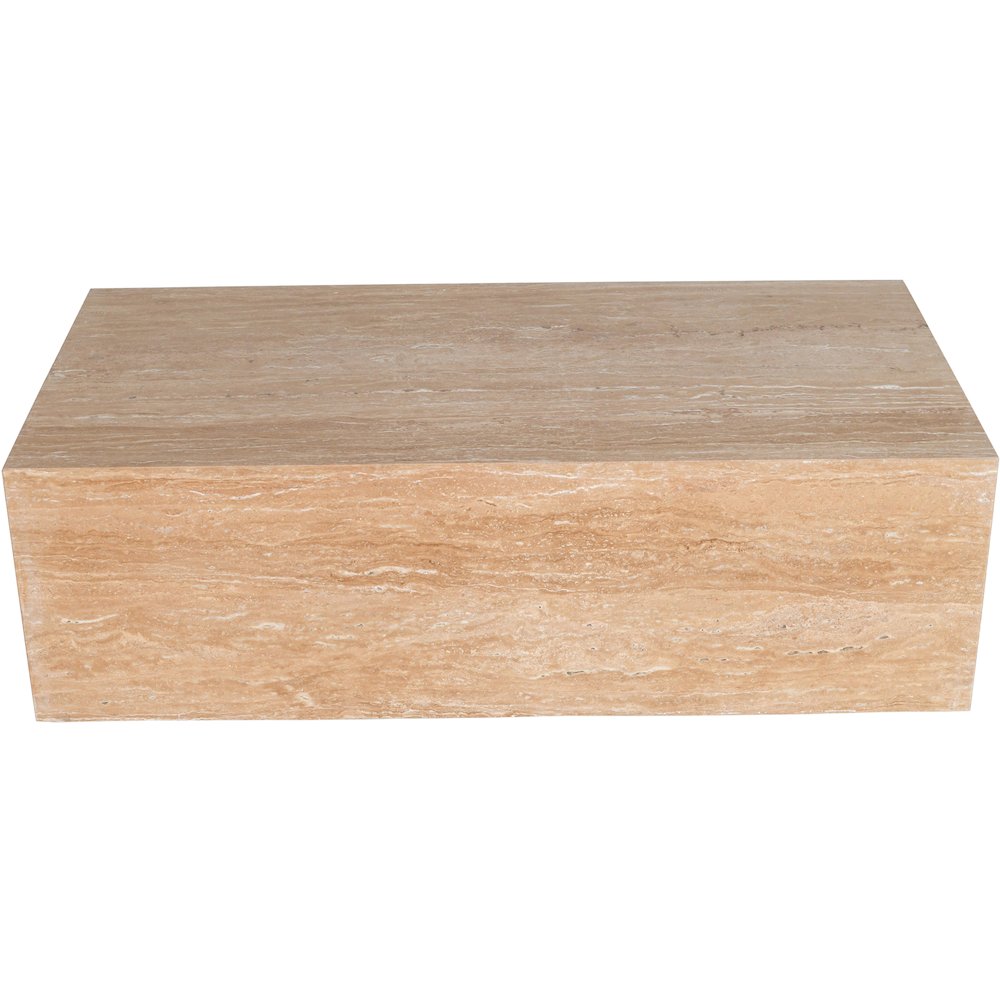 Bolzano Beige Travertine Coffee Table