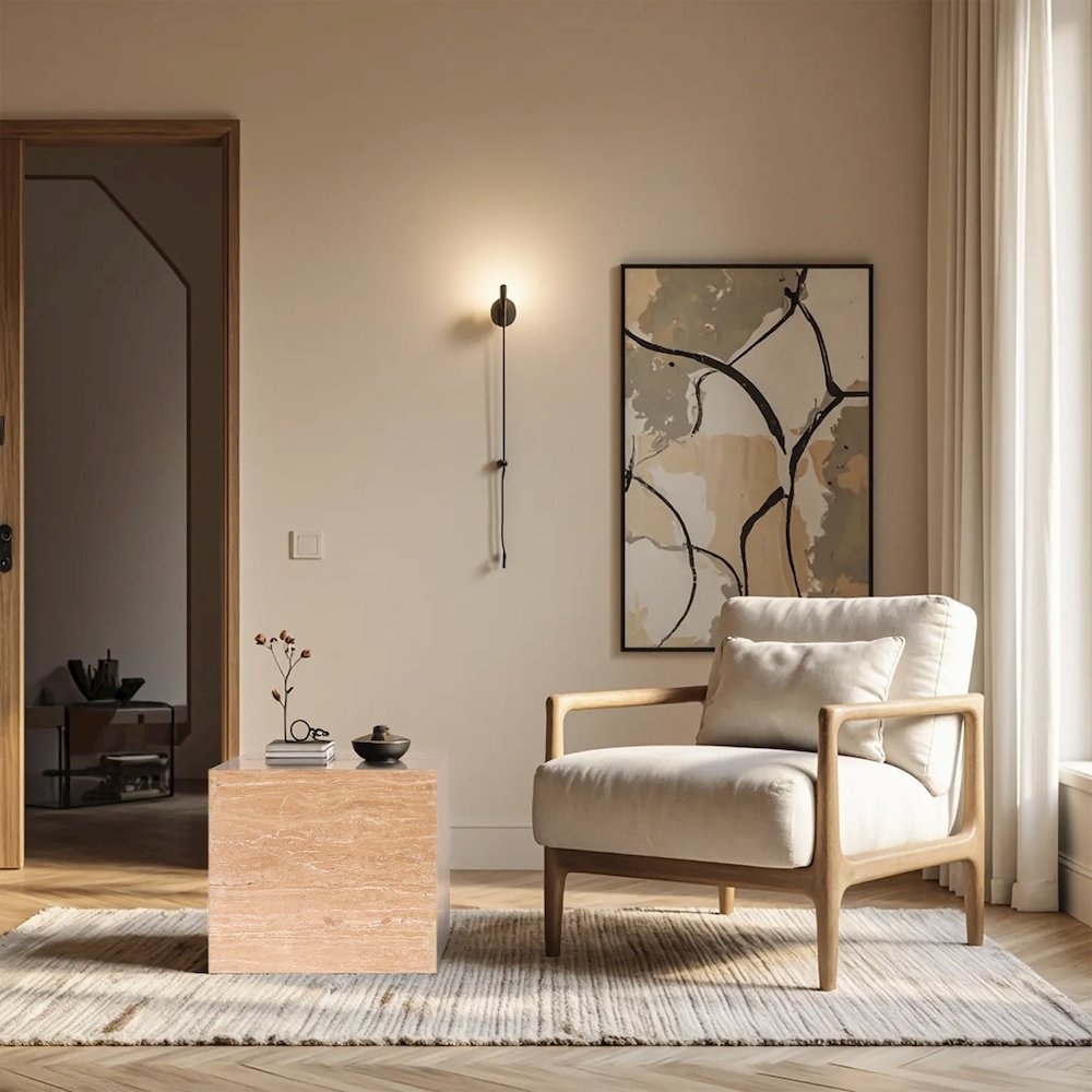 Bolzano Beige End Table