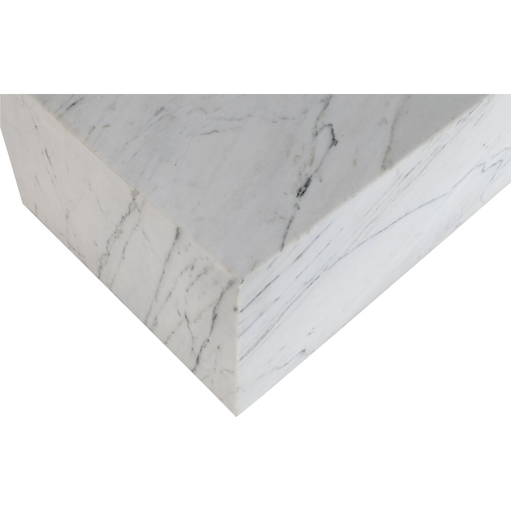 Bolzano White Marble Coffee Table