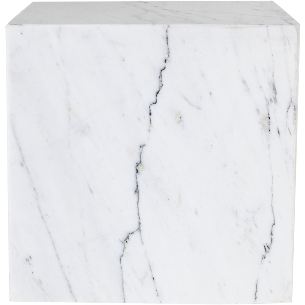 Bolzano White End Table
