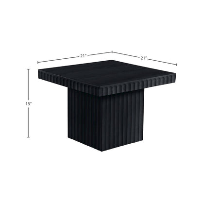 Spencer Black Oak Veneer Coffee Table