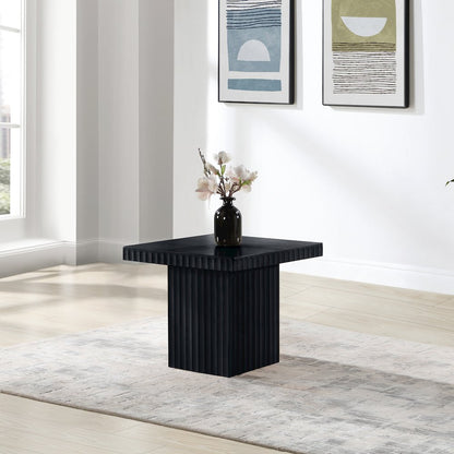 Spencer Black Oak Veneer Coffee Table