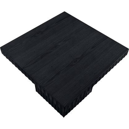 Spencer Black Oak Veneer Coffee Table
