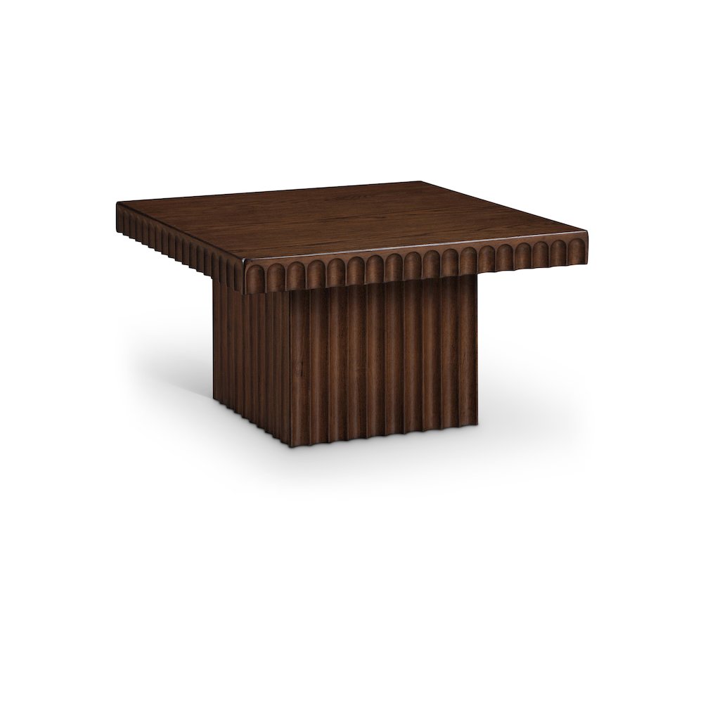 Spencer Brown Oak Veneer Coffee Table