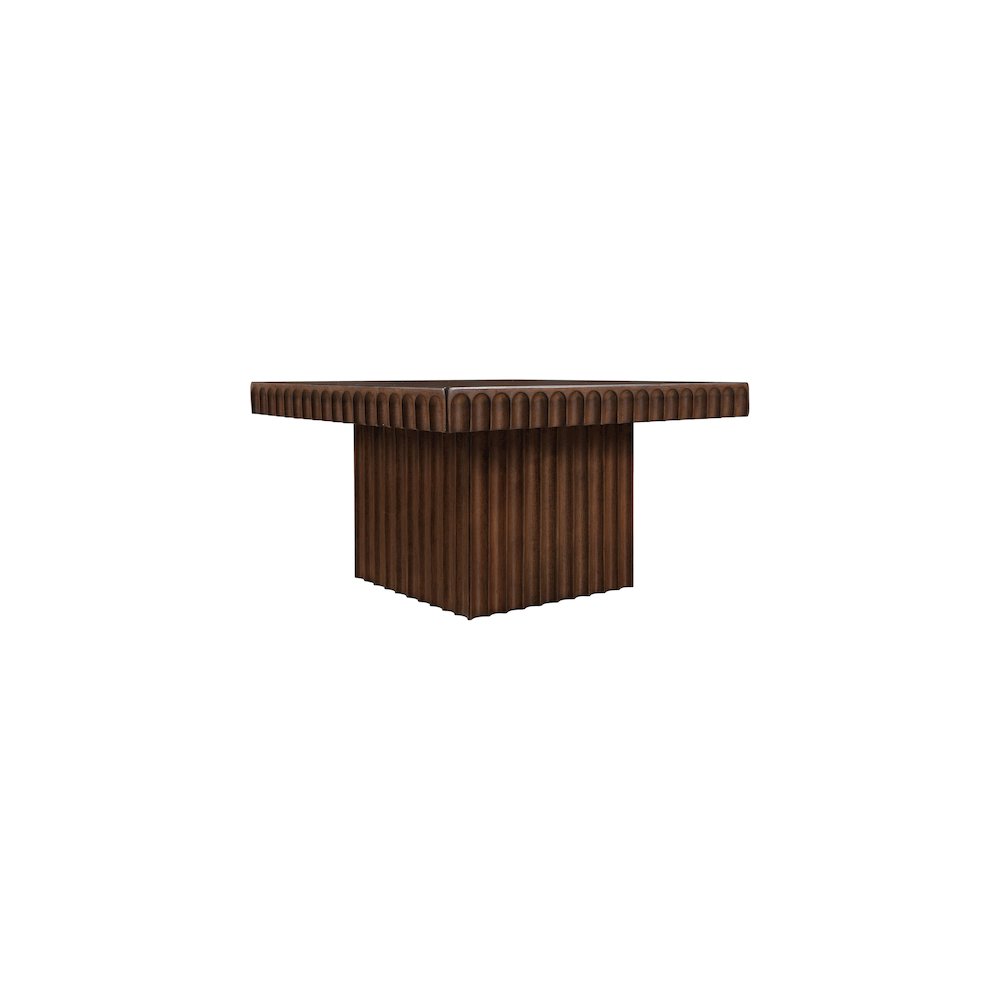 Spencer Brown Oak Veneer Coffee Table