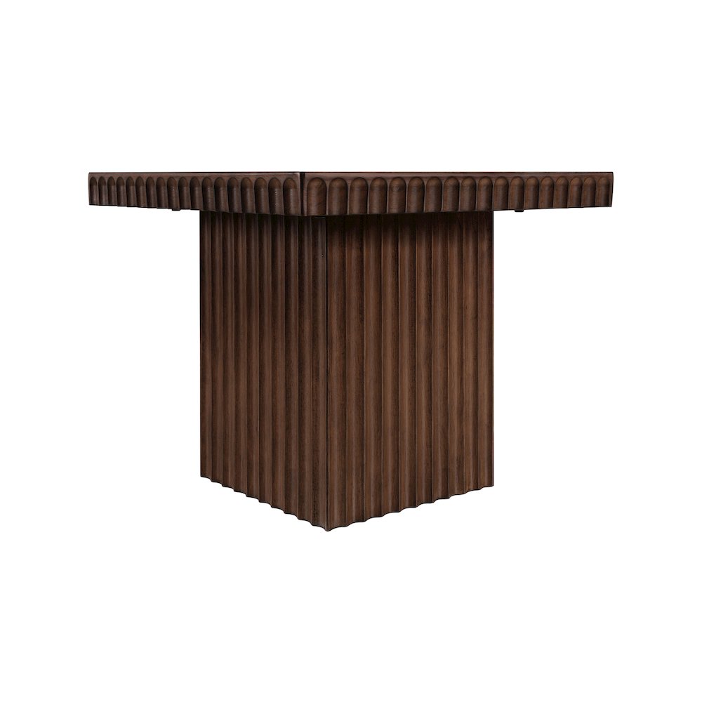 Spencer Brown Oak Veneer Coffee Table