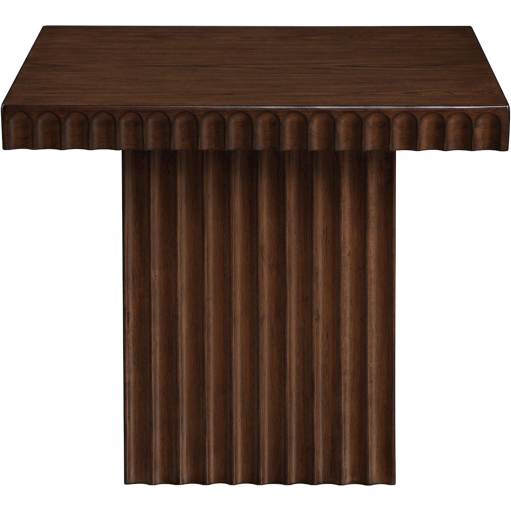 Spencer Brown Oak Veneer Coffee Table