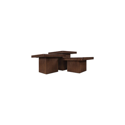 Spencer Brown Oak Veneer Coffee Table