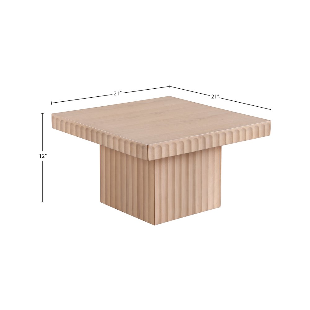 Spencer Natural Oak Veneer Coffee Table