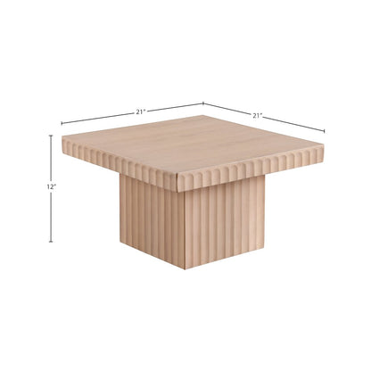 Spencer Natural Oak Veneer Coffee Table