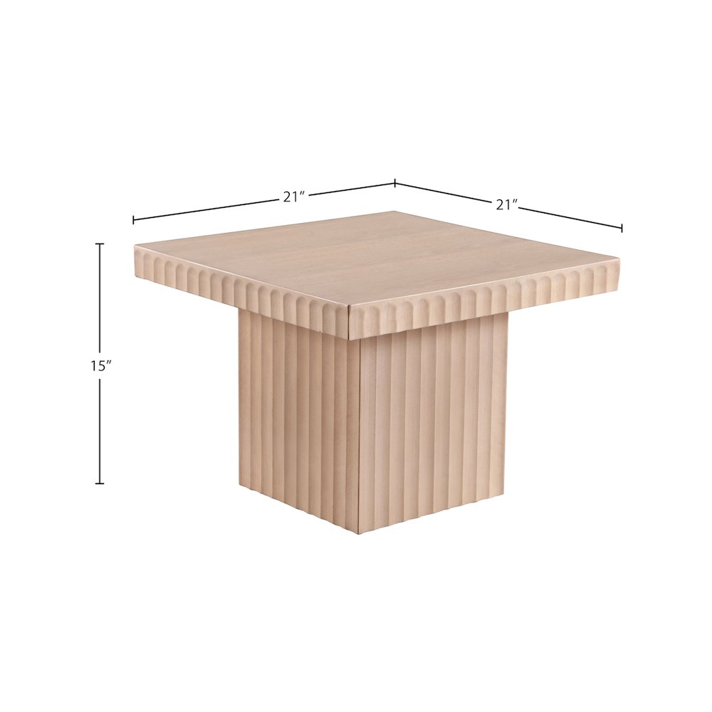 Spencer Natural Oak Veneer Coffee Table