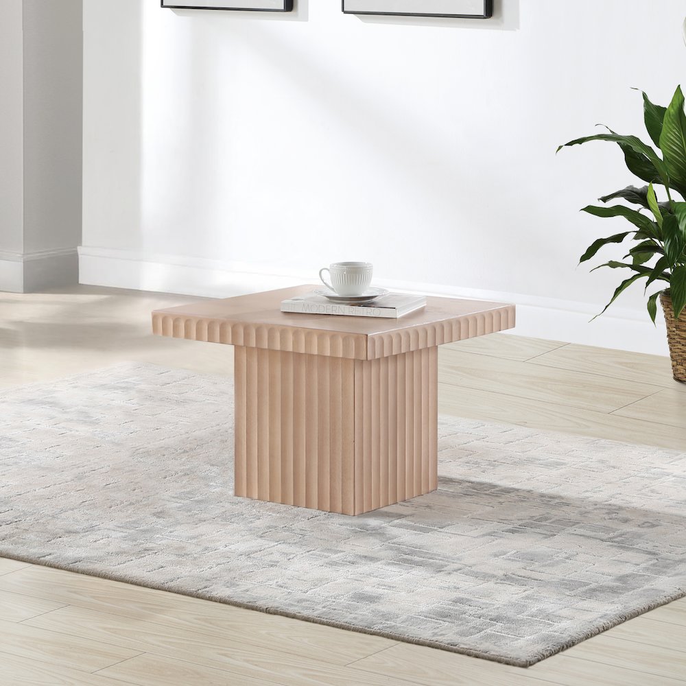 Spencer Natural Oak Veneer Coffee Table