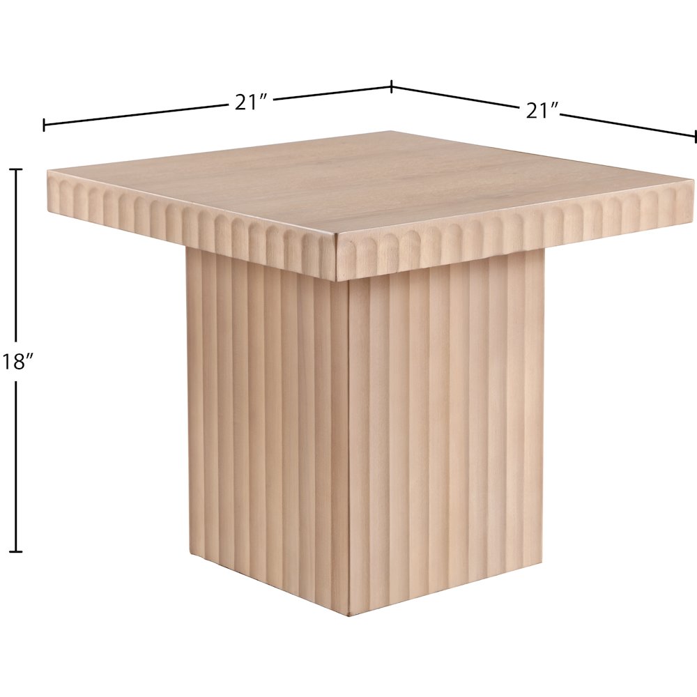 Spencer Natural Oak Veneer Coffee Table
