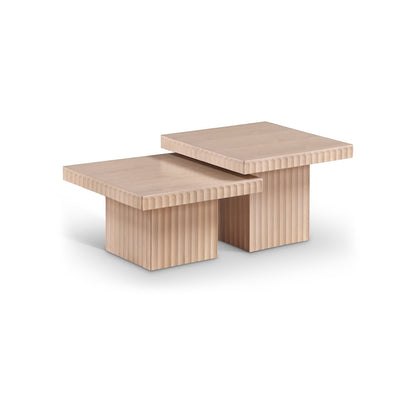 Spencer Natural Oak Veneer Coffee Table