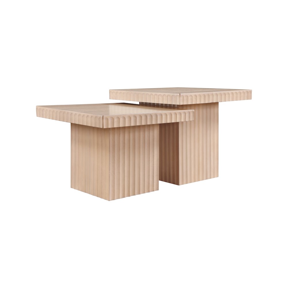 Spencer Natural Oak Veneer Coffee Table