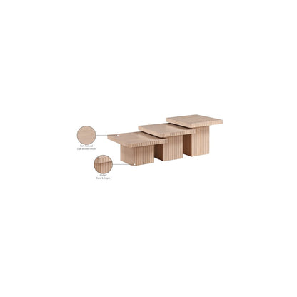 Spencer Natural Oak Veneer Coffee Table