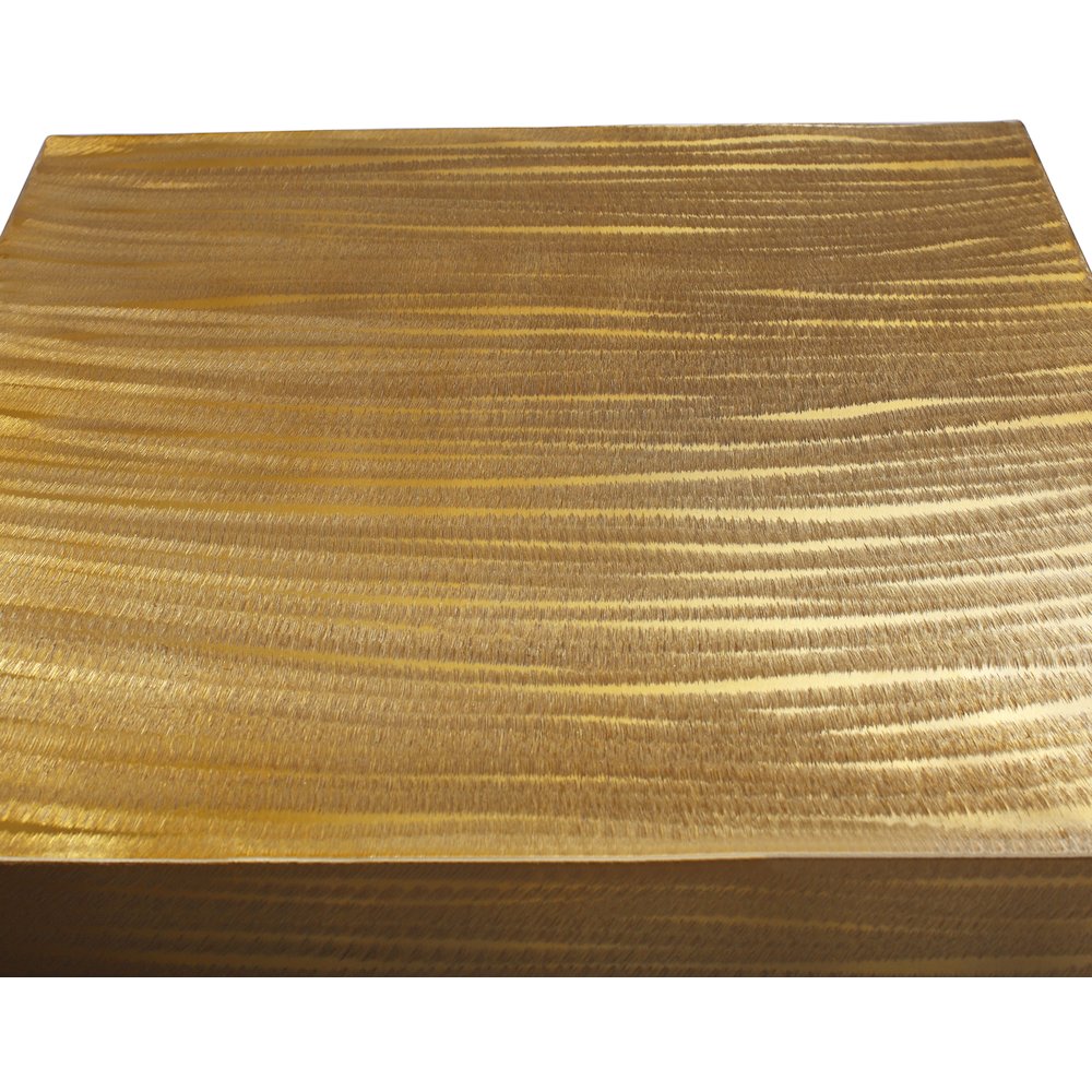 Palladium Gold End Table