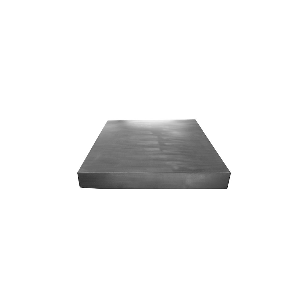 Palladium Silver End Table