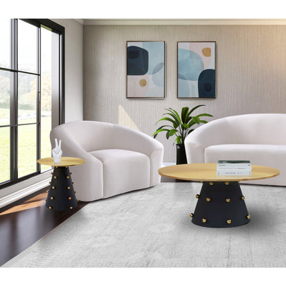 Raven Black / Gold Coffee Table
