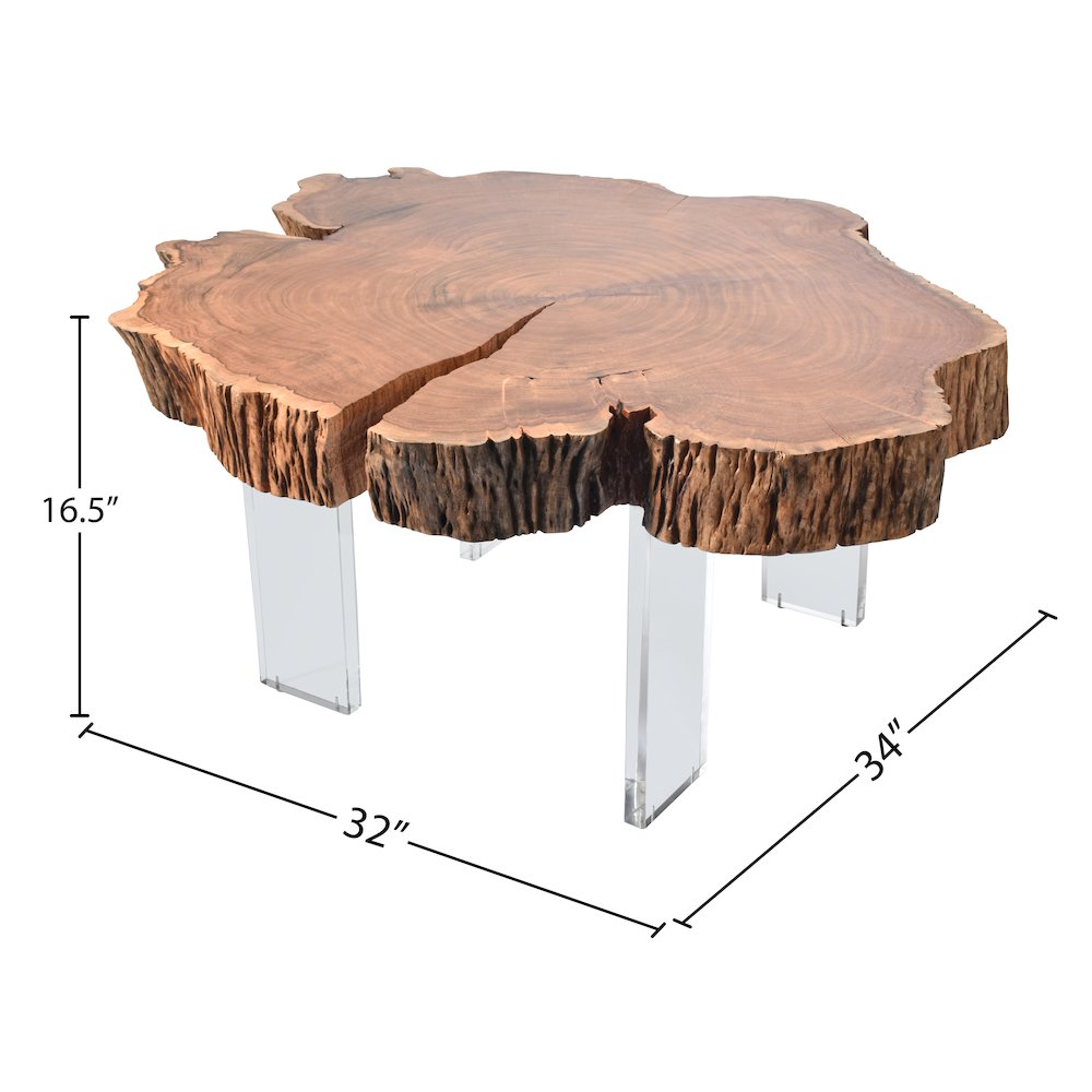 Woodland Natural Wood Coffee Table