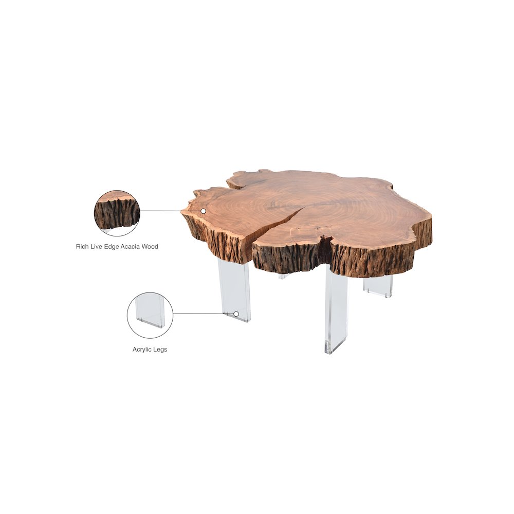 Woodland Natural Wood Coffee Table