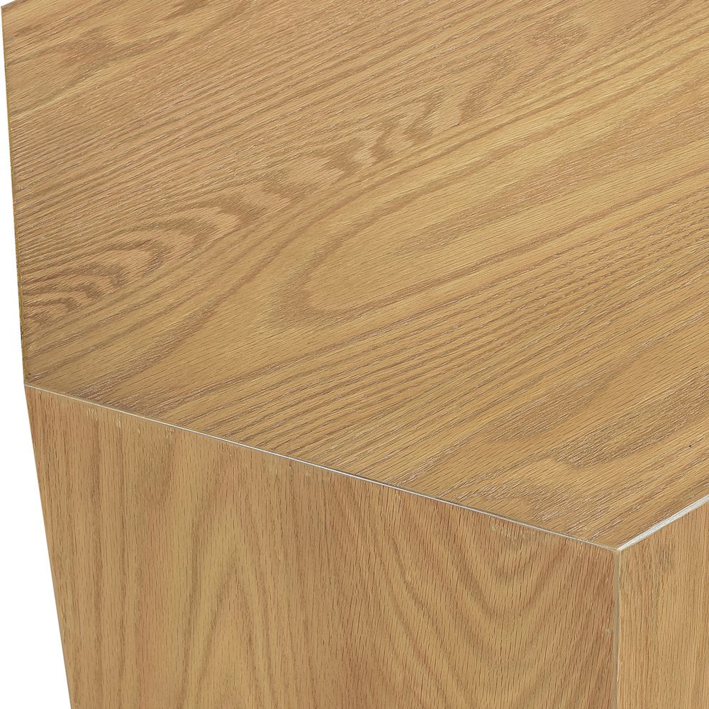 Eternal Natural Oak Wood 6pc. Modular Coffee Table