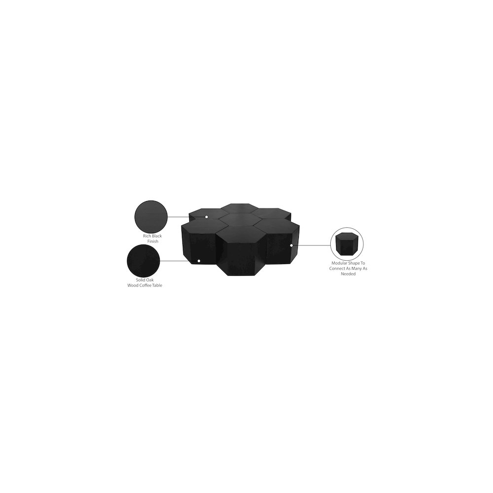 Eternal Black Coffee Table