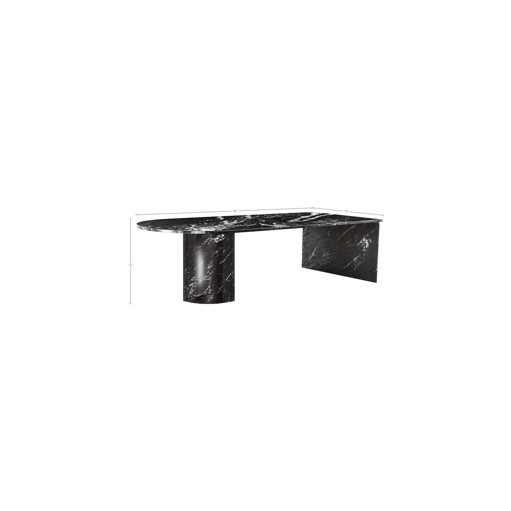 Salerno Black Coffee Table