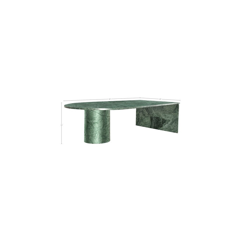 Salerno Green Coffee Table