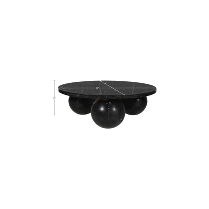 Spherical Black Coffee Table