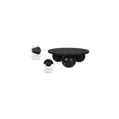 Spherical Black Coffee Table