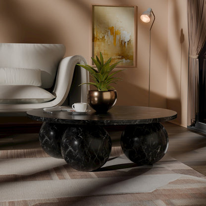 Spherical Black Coffee Table